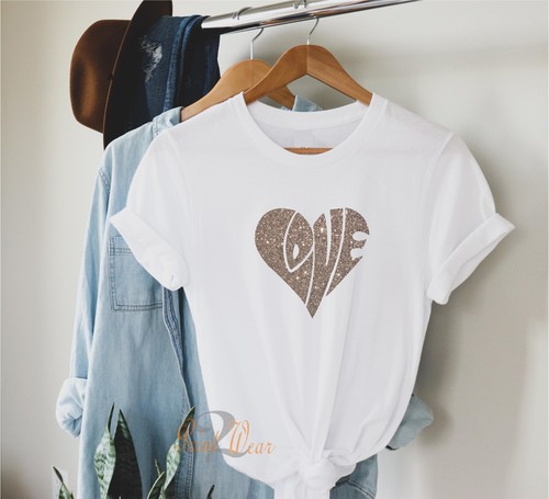 Retro glitter heart - retro,