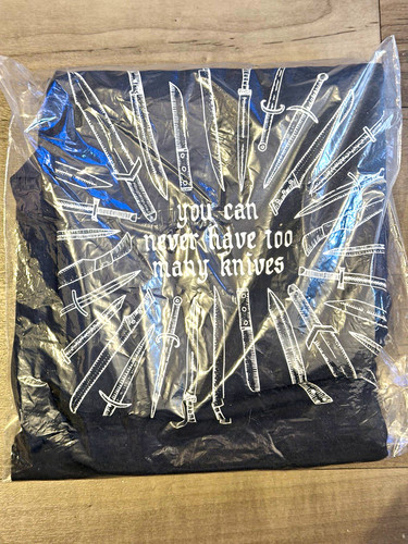 You can never - you,