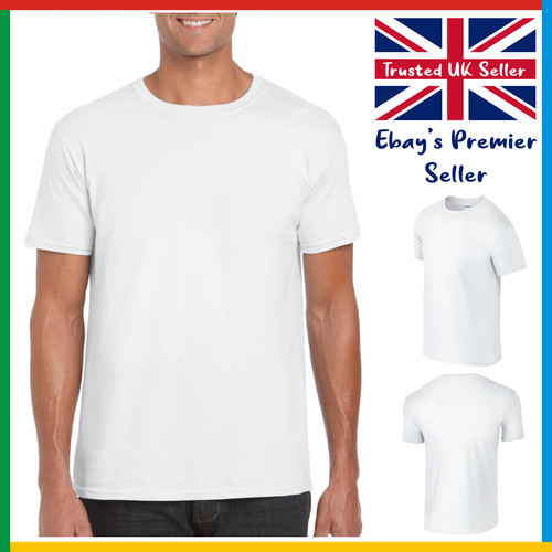 White gildan softstyle - gildan,