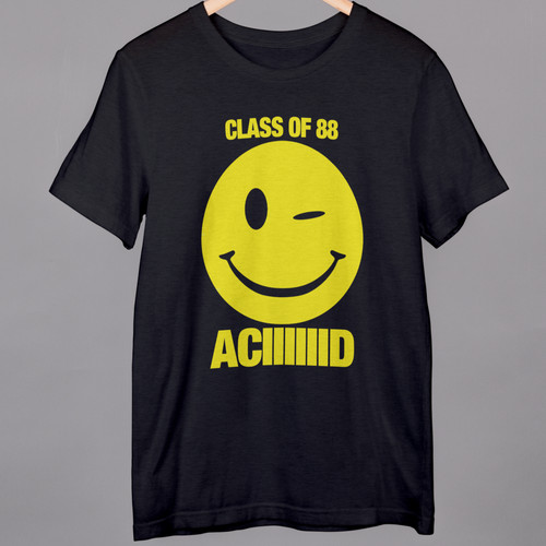 Acid house shirt smiley - house, t-shirt