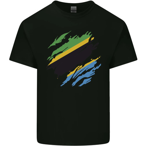 Torn tanzania flag tanzanian - torn,