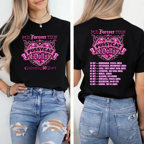 Pussycat dolls tour shirt - pussycat,