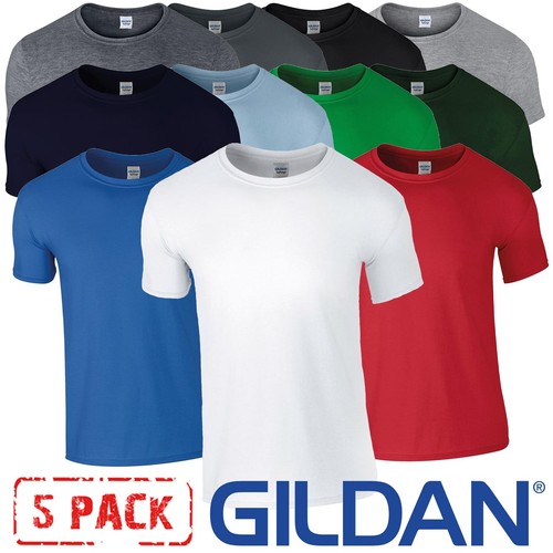 Pack gildan mens shirt - 5,
