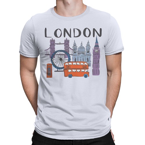 London landmarks shirt - london, t-shirt