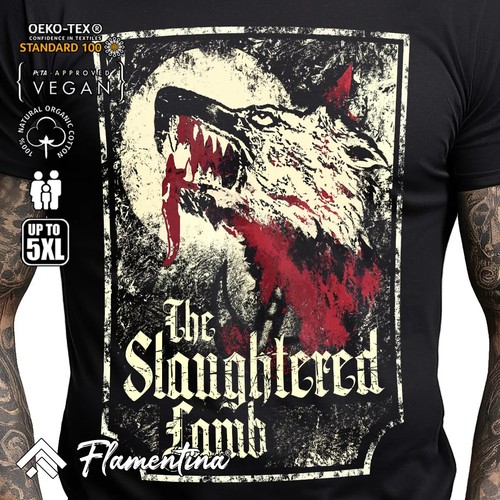 Slaughtered lamb mens - lamb, tshirt