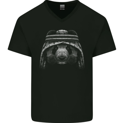 Arab panda bear mens neck - an,