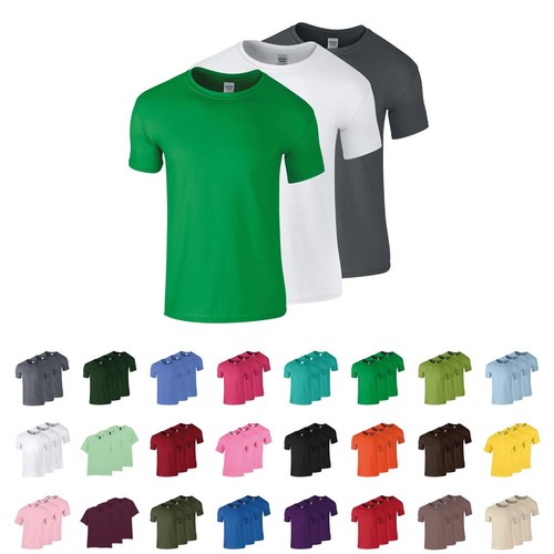 Pack gildan softstyle t - 3,