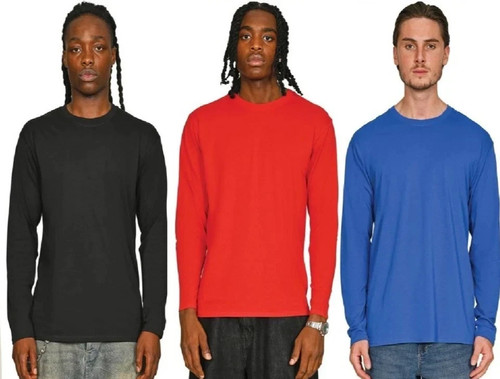 Men long sleeve - sleeve, ringspun