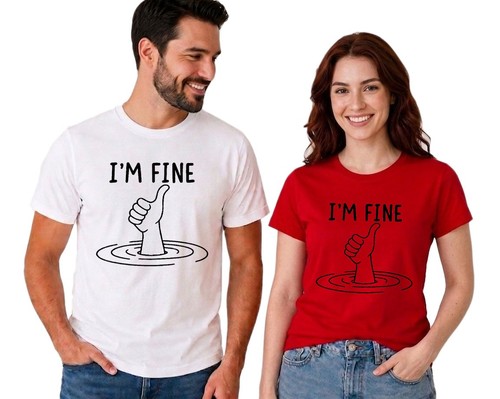 Fine funny t shirt - fine,