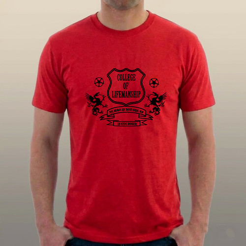 College lifemanship shirt - college, t-shirt