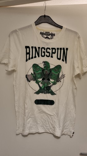 Ringspun round neck white - round,