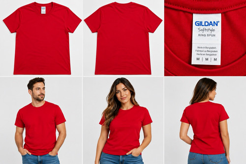 Gildan softstyle red - gildan, solid