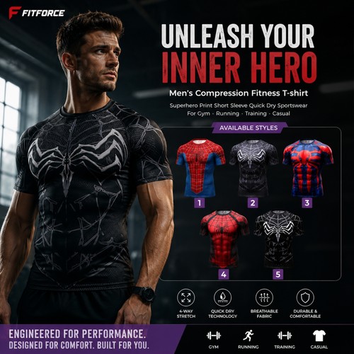 Retro spider shirt - retro, man