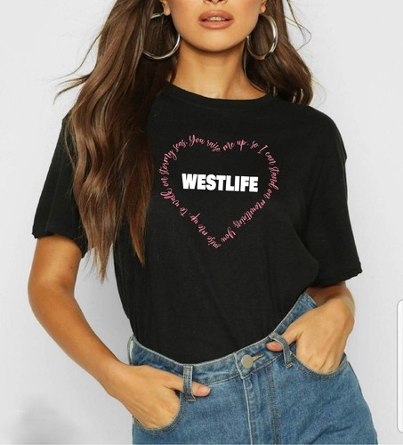 Westlife shirt women tour - westlife, women's