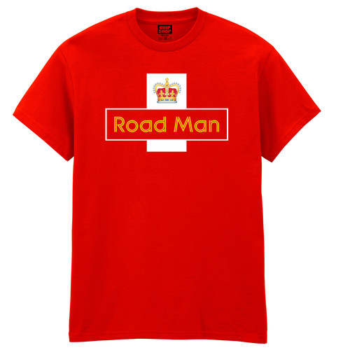 Chip shop goods - road, man