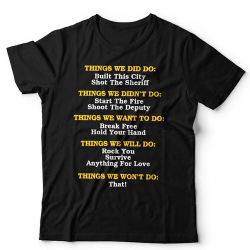 Funny music lyrics shirt - t,
