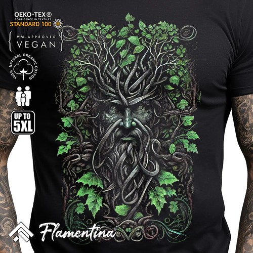 Green man inn mens shirt - man,