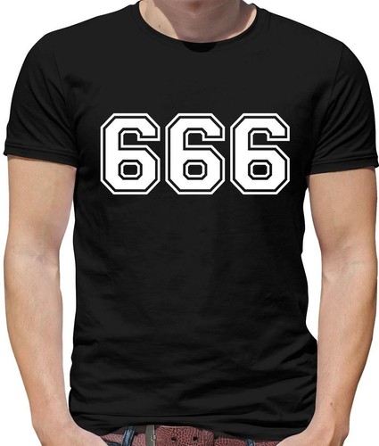 666 college mens shirt - 666,