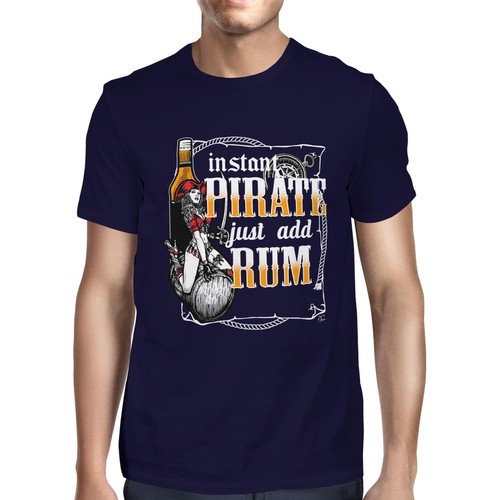 1tee mens instant pirate - 1tee,