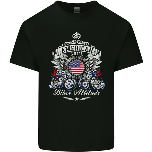 American biker attitude - american,